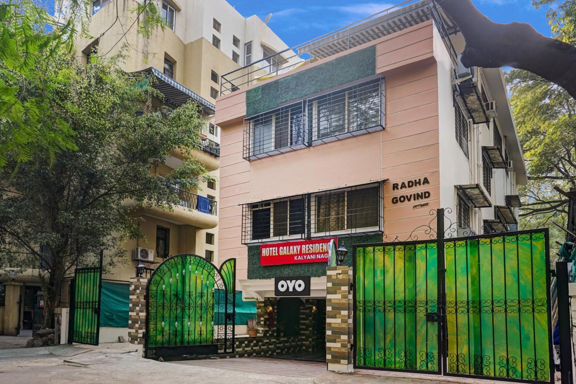 Hotel Galaxy Residency Kalyani Nagar 浦那 外观 照片